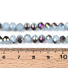Electroplate Glass Beads Strands LS-EGLA-A034-J6mm-F04-4