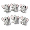 6Pcs Silicone Beads SIL-YW0002-10D-1