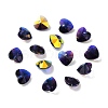 Electroplate Glass Charms GGLA-Z002-02D-1