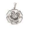 304 Stainless Steel Pendants LS-STAS-Q349-01F-P-1
