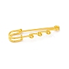 Iron Brooch Findings X-KK-Q491-G-1