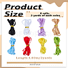 16 Yards 8 Colors Double Face Satin Ribbon OCOR-LP0002-63-2