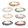 Natural Gemstone Beads Bracelets BJEW-JB09043-1