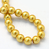 Baking Painted Glass Pearl Bead Strands HY-Q003-3mm-31-4