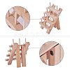 12 Spools Solid Wood Sewing Embroidery Thread Stand ODIS-PH0001-04-4