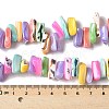 Dyed Natural Trochus Shell Beads Strands SSHEL-C013-09G-4