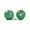 Opaque Solid Color Glass Beads GLAA-N007-8mm-A10-2