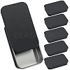 6Pcs Slide Top Tinplate Trinket Storage Boxes CON-SP0001-23E-1