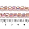 Electroplate Glass Beads X1-EGLA-D030-19O-4