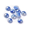 Opaque Glass Cabochons GGLA-S038-10E-6mm-1