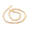 Handmade Millefiori Glass Bead Strands LAMP-J035-4mm-76-2