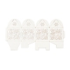 Laser Cut Paper Hollow Out Heart & Flowers Candy Boxes CON-C001-03-5