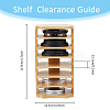 Bamboo Rattan Food Storage Stands AJEW-WH0534-52-2