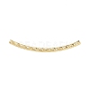 Curved Brass Tube Beads KK-D508-12G-2