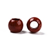Natural Red Jasper European Beads G-T092-10mm-25-2