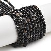 Natural Black Tourmaline Beads Strands LS-G-Q031-A01-4mm-2