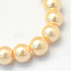 Baking Paint Glass Pearl Bead Strands HY-Q003-3mm-61-2