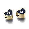 Alloy Enamel Beads PALLOY-Q441-036C-RS-3