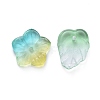 Electroplate Transparent Glass Beads EGLA-L027-D01-2