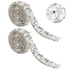 Resin Rhinestone Crystals Beaded Trim LS-DIY-WH20050-05C-1