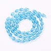 Glass Beads Strands GLAA-R024-11x8mm-7-2