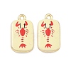 Printed Alloy Pendants PALLOY-P319-07J-08-1