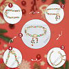 SUNNYCLUE DIY Christmas Bracelet Making Kit BJEW-SC0001-07-6