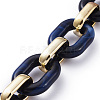 Handmade Acrylic Cable Chains AJEW-JB00658-05-2