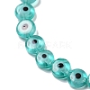Handmade Evil Eye Lampwork Beads Strands LAMP-G164-10A-01-3