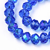 Electroplate Glass Beads Strands EGLA-A044-T3mm-L31-2