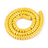 AB Color Plated Opaque Glass Beads Strands GLAA-T026-3x6mm-P13-2