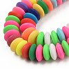 Handmade Polymer Clay Beads Strands CLAY-N008-064-A02-3