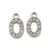 304 Stainless Steel Pendants STAS-L080-002P-10-1