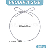 50Pcs Rubber Band Cable Ties for Gift Box DIY-CY0002-97B-2