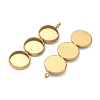 304 Stainless Steel Pendant Cabochon Settings STAS-K320-03B-G-2
