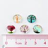 Glass Cabochons GGLA-JP0001-12-3