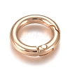 Alloy Spring Gate Ring PALLOY-WH0066-19A-2