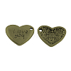 Tibetan Style Alloy Pendants TIBEP-UK0005-19AB-LF-1