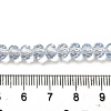 Transparent Baking Paint Glass Beads X1-DGLA-A034-T6mm-D13-4