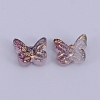 Transparent & Frosted Glass Beads KY-CJC0004-02G-1