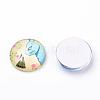 Flatback Glass Cabochons for DIY Projects GGLA-S029-12mm-015-2