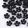 Spray Painted Eco-Friendly Iron Bead Caps X-IFIN-T009-08A-1