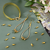 200Pcs Tibetan Style Zinc Alloy Cord End FIND-PH0028-31AG-4