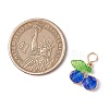 Cherry Glass Pendants PALLOY-JF03470-01-2