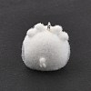 Flocky Resin Pendants FIND-A061-02H-4