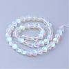 Synthetic Moonstone Beads Strands G-R375-10mm-A13-2