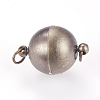 Brass Magnetic Clasps KK-E737-31AS-2