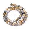 Natural Dyed Persian Jade Gemstone Bead Strands G-R271-8mm-XP26-1