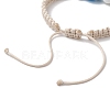3Pcs Adjustable Handmade Porcelain Beads Braided Bead Bracelets for Children BJEW-JB11969-5