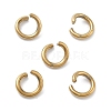 Ion Plating(IP) 304 Stainless Steel Open Jump Rings STAS-M081-01G-02-1